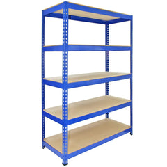 Blue Metal Shelving 1800mm H x 1200mm W x 500mm D