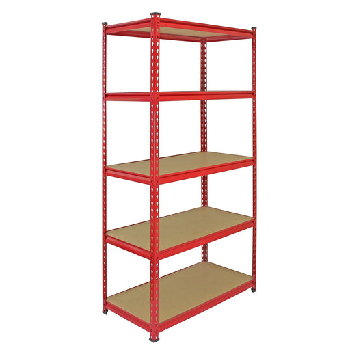 Industrial Heavy-Duty Z Shelving Unit 360kg per level 1830mm H x 900mm W x 450mm D, Default Title, Filstorage
