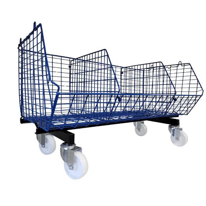 C12 (medium) Mobile Unit Complete 4 Baskets, BLUE C12 Mobile Unit 4 Baskets, Filstorage
