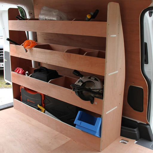 Caddy Transporter Van Racking Unit 1120mm H x 1200mm W x 300mm D, Default Title, Filstorage