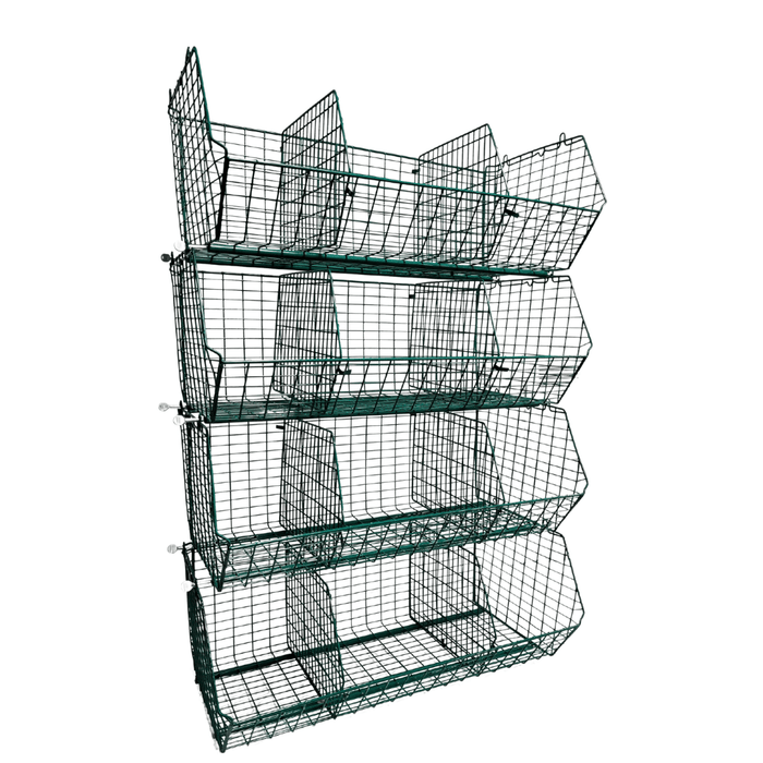C12 (medium) Unit Complete 4 Baskets & Dividers, BLUE C12 Unit 4 Baskets, Filstorage