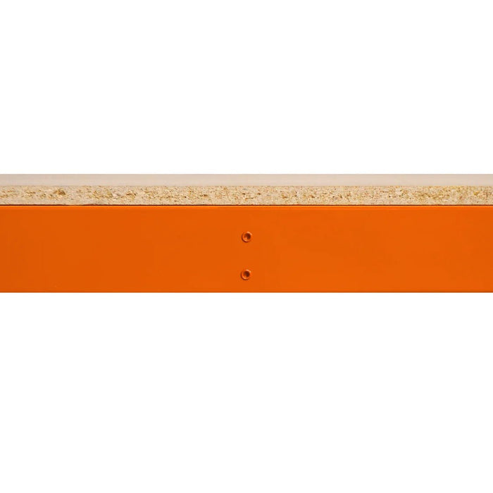 Boltless Garage Workshop Workbench 900mm H, 900 / 450 / 2 Tier Workbench, Filstorage