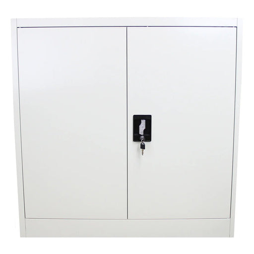 Lockable Steel Metal Multi-Purpose Filing Cupboards (Easy Self-Assembly), 90cm High, Filstorage