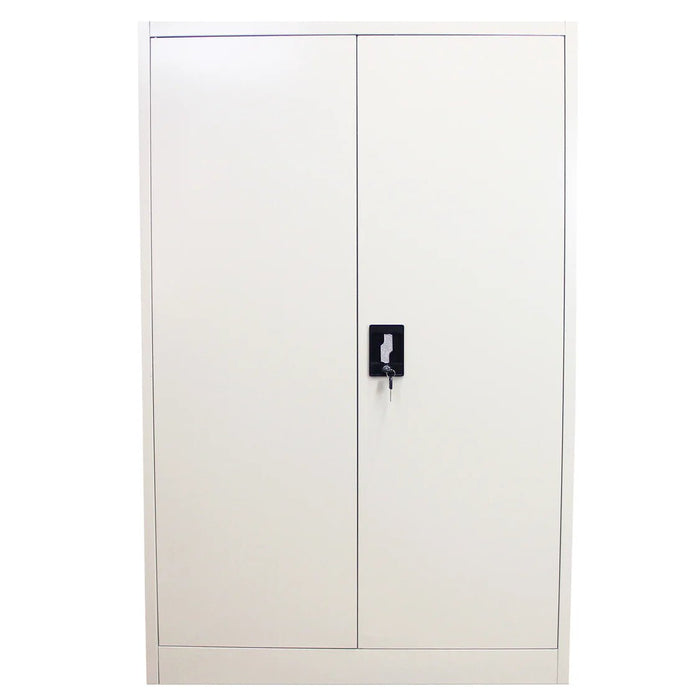 Lockable Steel Metal Multi-Purpose Filing Cupboards (Easy Self-Assembly), 90cm High, Filstorage