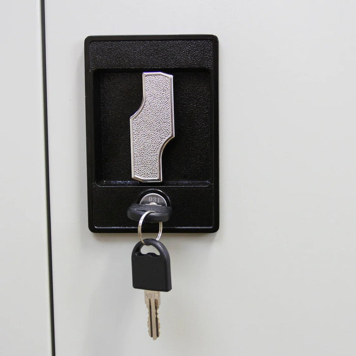 Lockable Steel Metal Multi-Purpose Filing Cupboards (Easy Self-Assembly), 90cm High, Filstorage