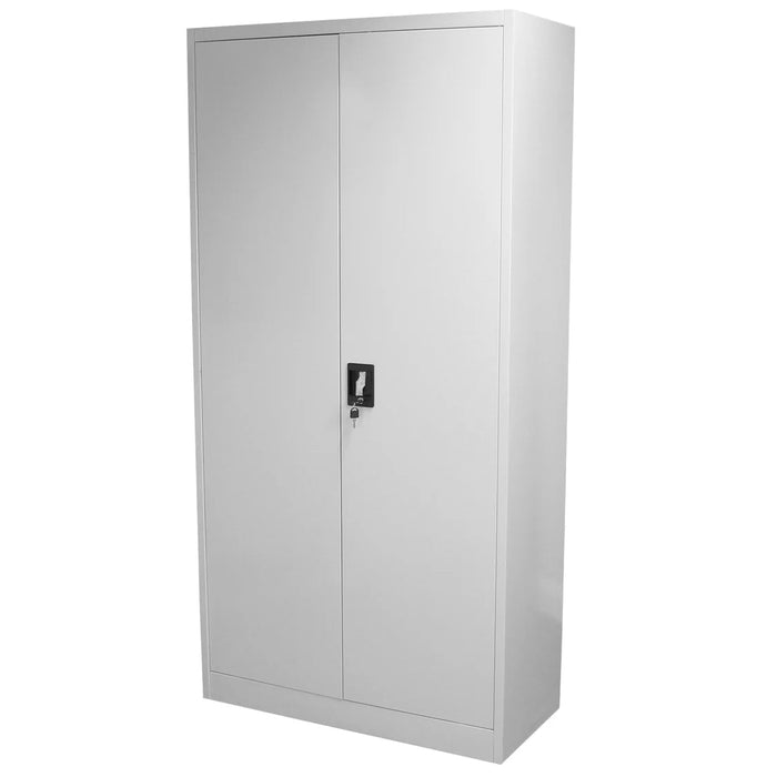 Lockable Steel Metal Multi-Purpose Filing Cupboards (Easy Self-Assembly), 90cm High, Filstorage