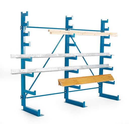 Cantilever Racking Starter Bay with Tapered Arms (2 Bays) 2030mm H, Single-Sided, Filstorage