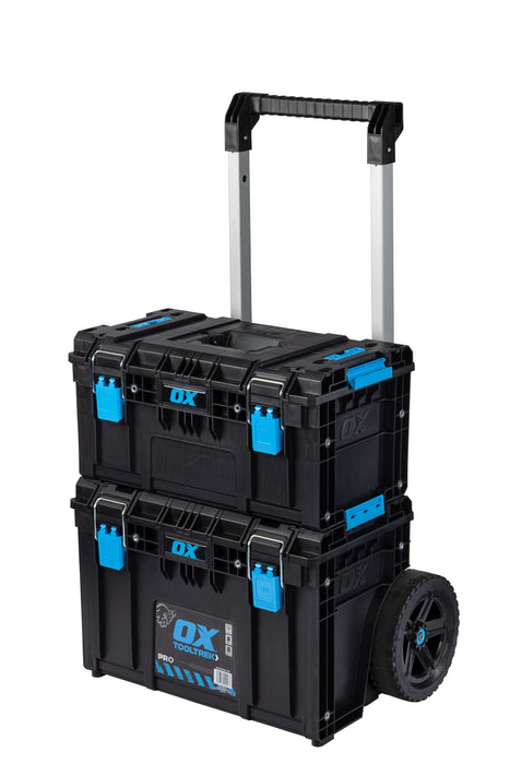 OX Tools ToolTrek Pro Storage System Toolbox, Tooltrek Pro 3 Piece Tool Kit, Filstorage