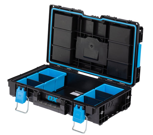 OX Tools ToolTrek Tool Box and Organiser 150mm, Tooltrek Toolbox 150mm, Filstorage