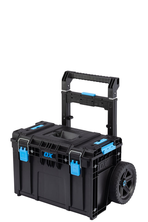 OX Tools ToolTrek Tool Cart Base Unit, Tooltrek Toolbox with Divider 250mm, Filstorage