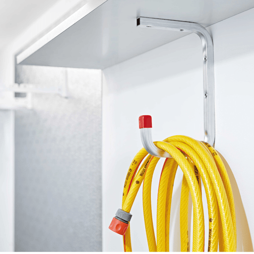 Galvanised Steel Wall and Ceiling Hook Shelf Bracket (50kg load), Default Title, Filstorage