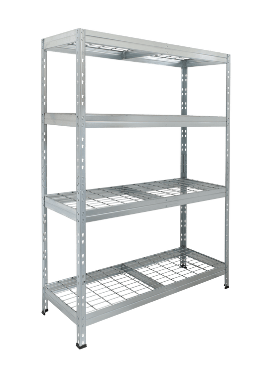 Galvanised Shelving Unit (300kg per level)