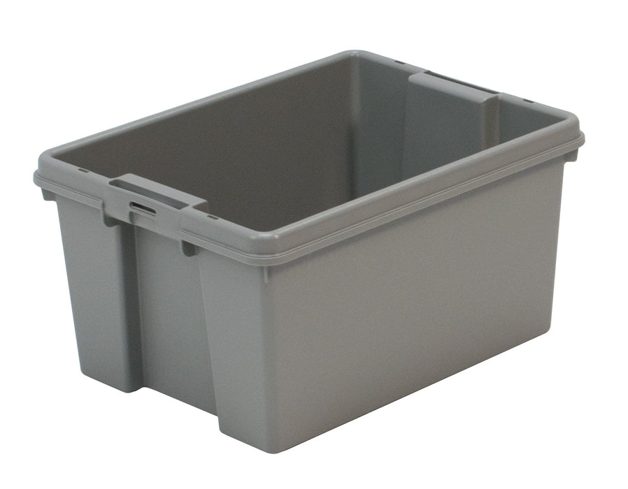 Upcycled Plastic Storage Container with lid (Pack of 5), 16L Upcycled Box, Filstorage
