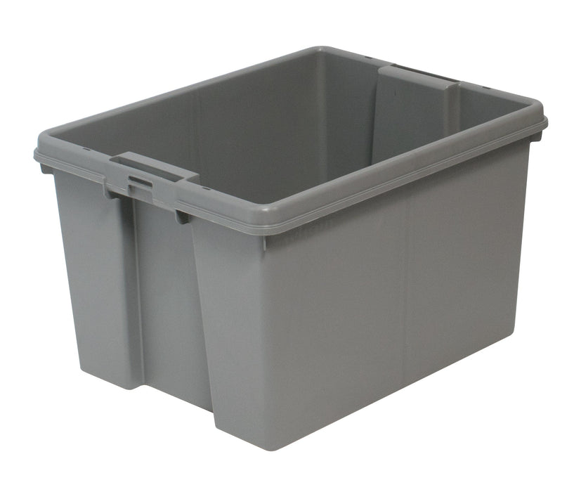 Upcycled Plastic Storage Container with lid (Pack of 5), 16L Upcycled Box, Filstorage