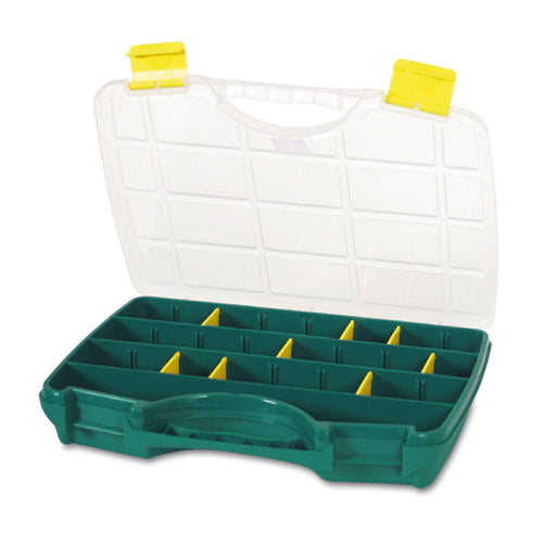 Small Parts Organiser Case Carry Kit with Movable Dividers 22-26, TORG22, Filstorage