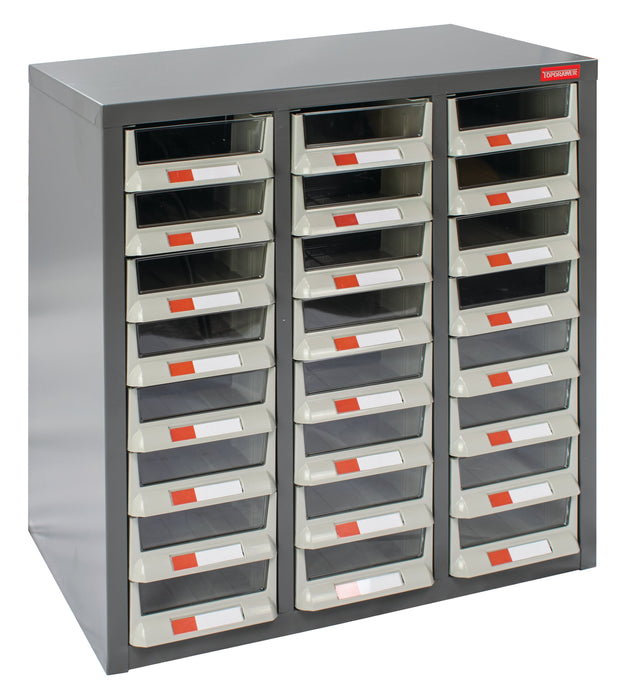 Steel Cabinet Drawer Storage Unit (6 options), 24 Drawers, Filstorage