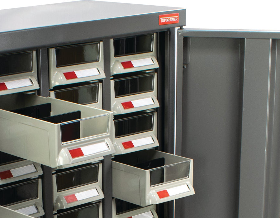 Steel Cabinet Drawer Storage Unit (6 options), 12 Drawers, Filstorage