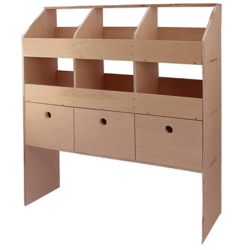 Universal Ply Wood Van Racking & Shelving Storage System 1200mm H x 1020mm W x 300mm D, Default Title, Filstorage