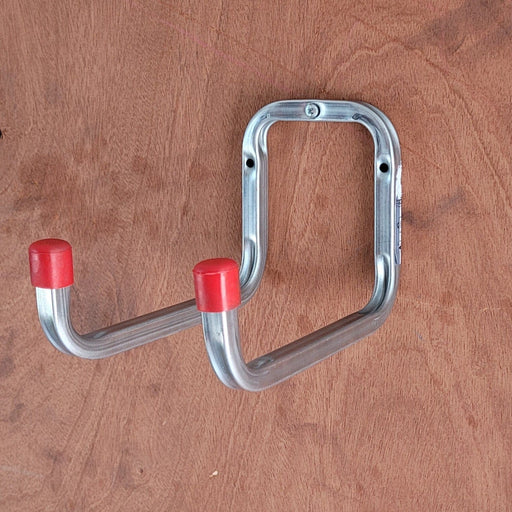 Galvanised Steel Double Ladder/Tool Wall Hook - Filstorage