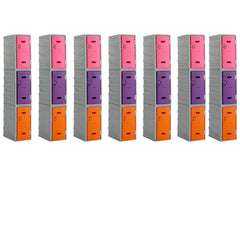 Bundle Offer: 21 x LK2 Plastic Locker 600mm H