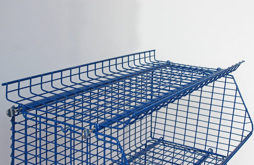 Lid for C12 Wire Storage Basket, Blue Lid for C12, Filstorage