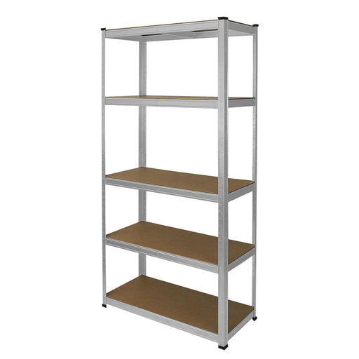 3 x Slimline Shelving Unit Bundle (200kg UDL) 1800mm H x 900mm W x 400mm D, Silver, Filstorage