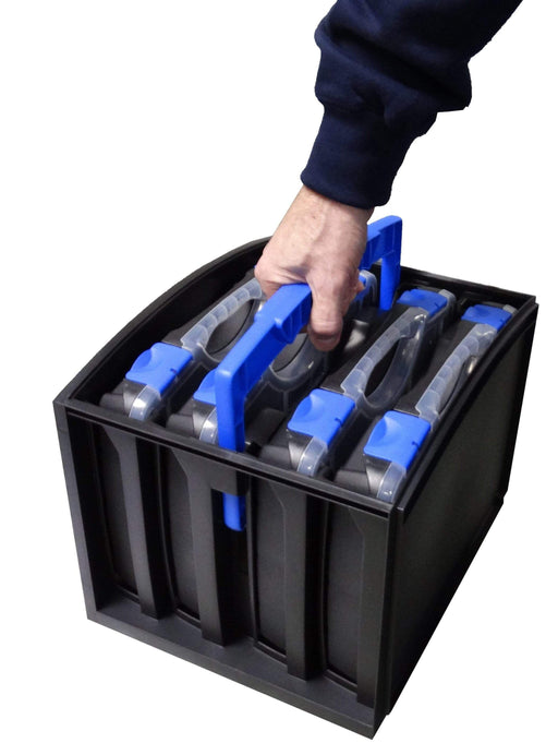 Travel Compartment Organiser (Set of 4 Organisers in Case with Carry Handle), TMULTI1, Filstorage