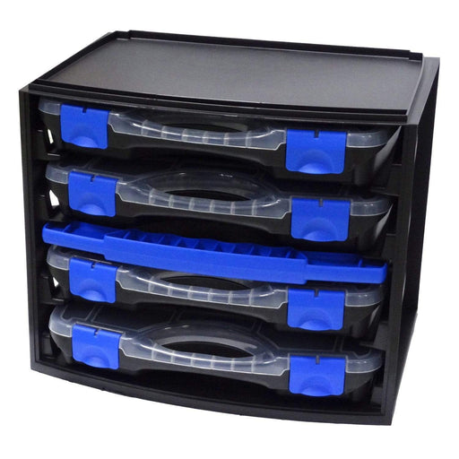 Travel Compartment Organiser (Set of 4 Organisers in Case with Carry Handle), TMULTI1, Filstorage