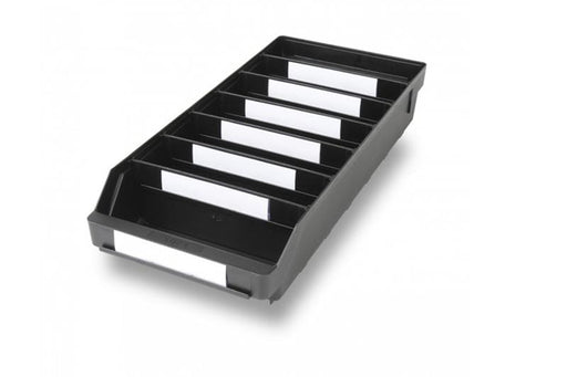 CLEARANCE: Shelf Bin 5024 Grey (Pack of 10) 500mm L x 240mm W x 95mm H, Shelf Bin Pack of 10 Grey, Filstorage