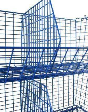 C12 (medium) Wire Storage Basket (single), C12 Wire Red / 1, Filstorage
