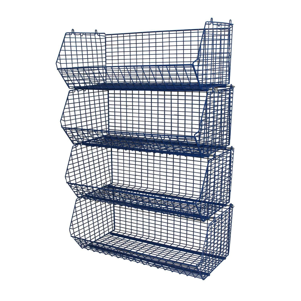 C2DS (large) Wire Storage Basket (single), C2DS Wire Green / 1, Filstorage