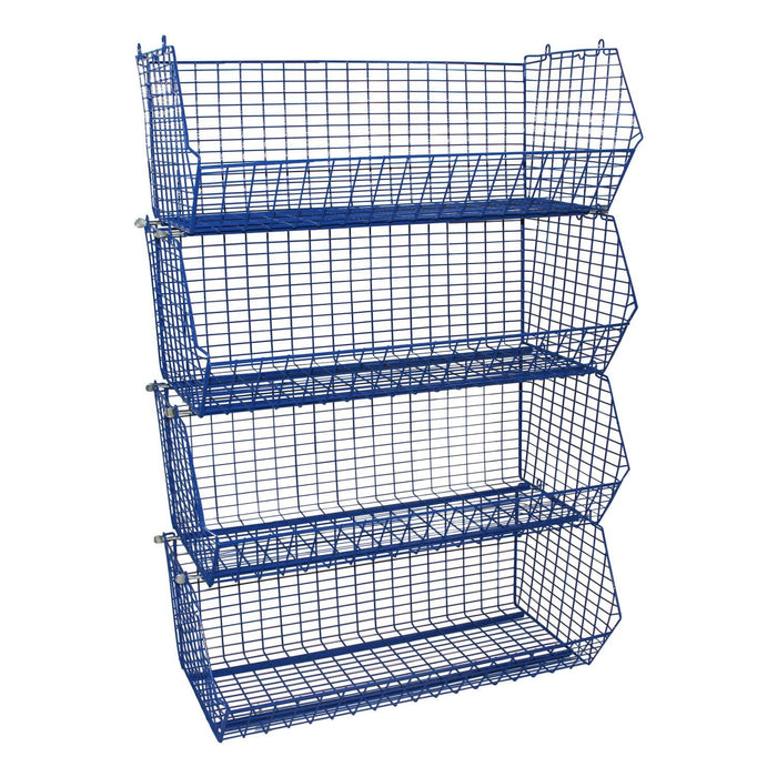 C2DS (large) Wire Storage Basket (single), C2DS Wire Green / 1, Filstorage