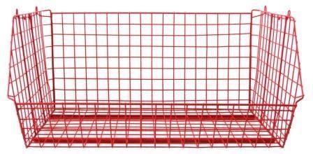 C2DS (large) Wire Storage Basket (single), C2DS Wire Green / 1, Filstorage