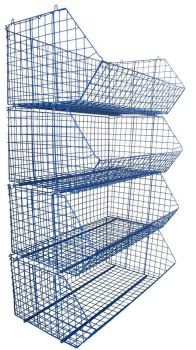 C4 Mobile (extra-large) Unit Complete (3 Baskets), RED C4 Mobile Unit 3 Baskets, Filstorage