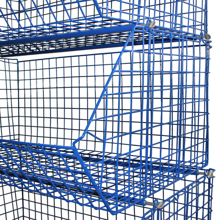 C4 Mobile (extra-large) Unit Complete (3 Baskets), RED C4 Mobile Unit 3 Baskets, Filstorage