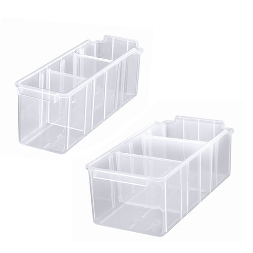 Clear Panda Shelf Storage Bin (2 Sizes), 403 (415x150x110), Filstorage