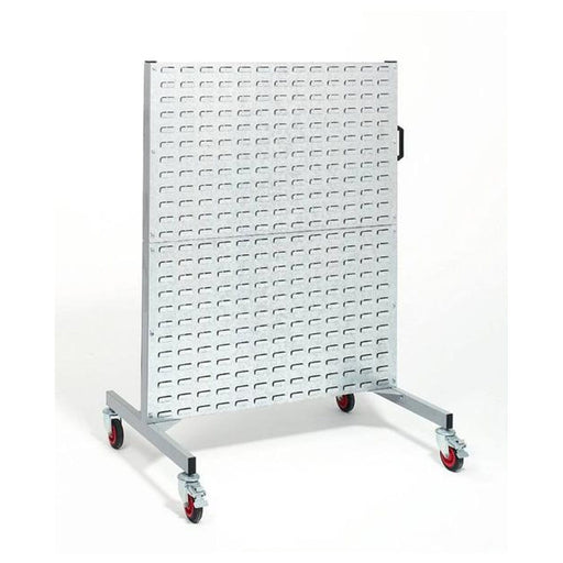 Mobile Double-Sided Louvre Panel Parts Storage Trolley, Default Title, Filstorage