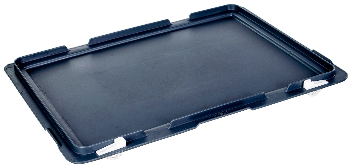 Grey Euro Stacking Containers - Various Sizes, 5L (Pack of 10) 300 x 200 x 120mm, Filstorage