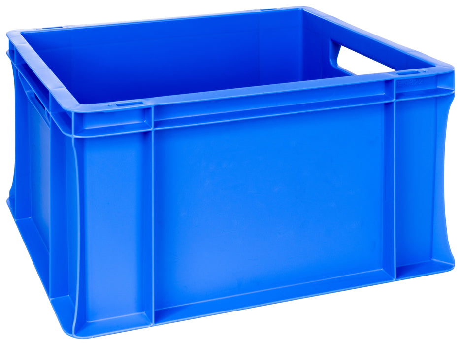 Coloured Euro Stacking Containers (4 Sizes), 10L (Pack of 5) 400 x 300 x 120mm / Blue, Filstorage