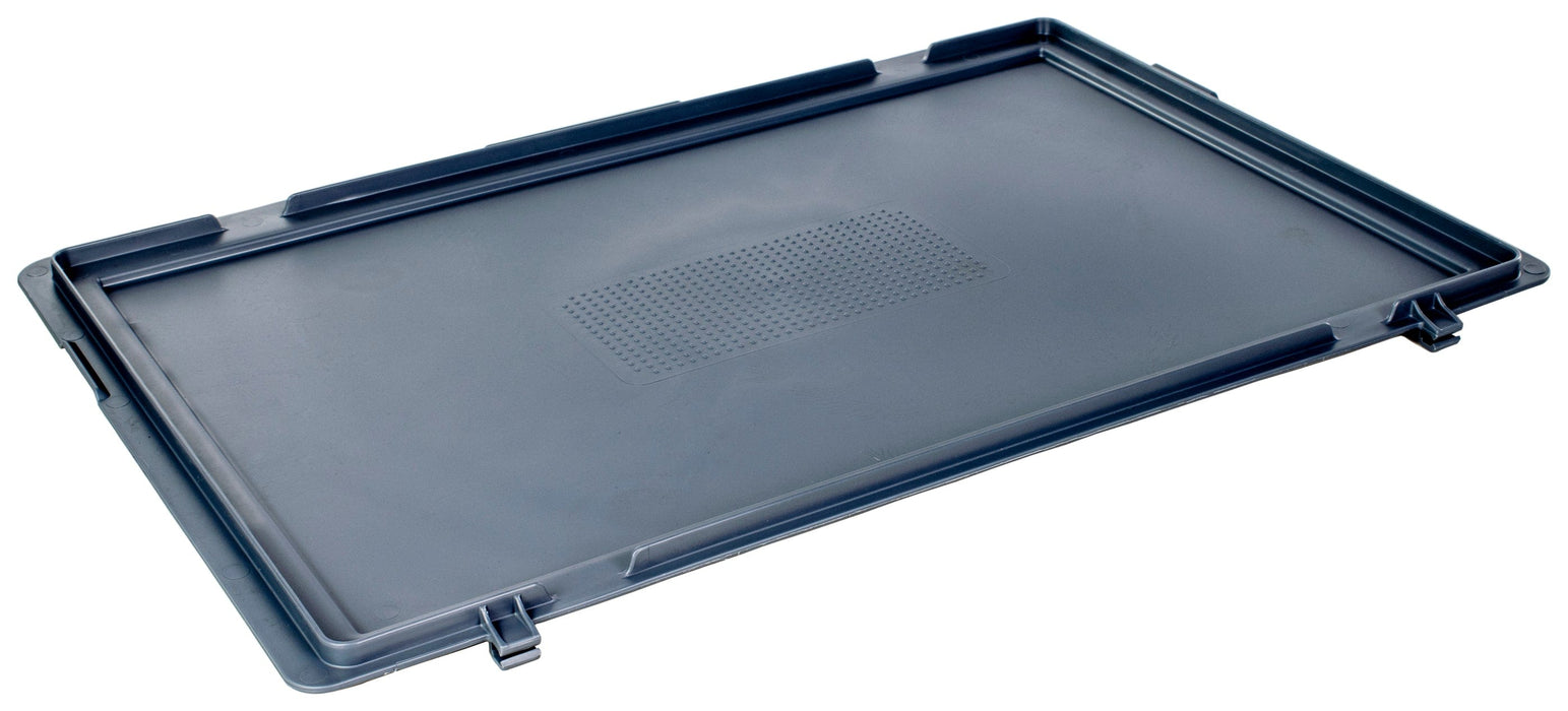 Grey Euro Stacking Containers - Various Sizes, 5L (Pack of 10) 300 x 200 x 120mm, Filstorage