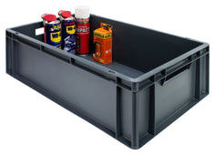 Grey Euro Stacking Containers - Filstorage