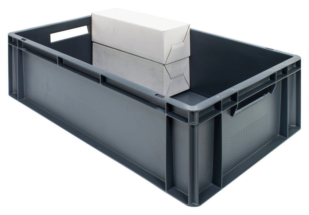 Grey Euro Stacking Containers - Filstorage