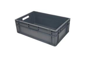 Grey Euro Stacking Containers - Filstorage