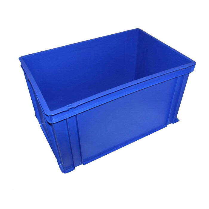 OFFER! Solid Stacking Euro Container 65L (600x400x325mm) CONT202A, Blue, Filstorage