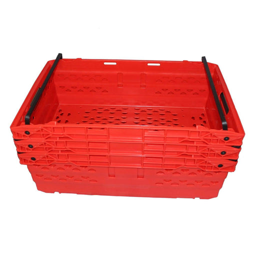 Supermarket Bale Arm Stacking Logistics Crate 35L, Blue, Filstorage