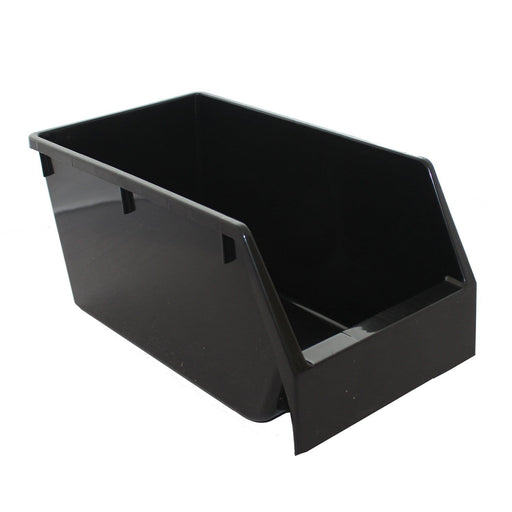 Large Black Recycled Budget Parts Storage Bin - Filstorage