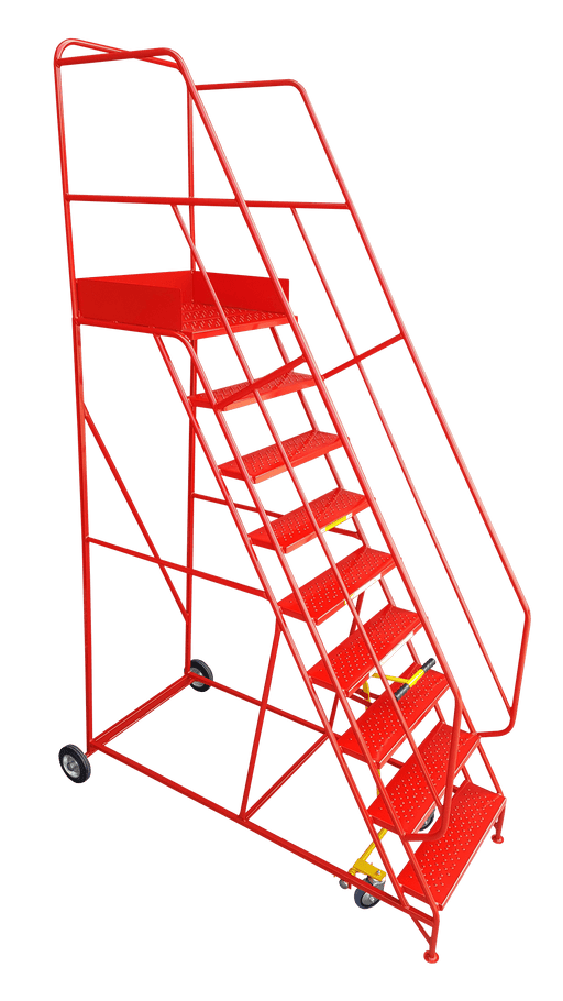 Heavy Duty Industrial Mobile Safety Warehouse Steps (5 -15 Tread Options), 5 / Blue RAL 5005, Filstorage