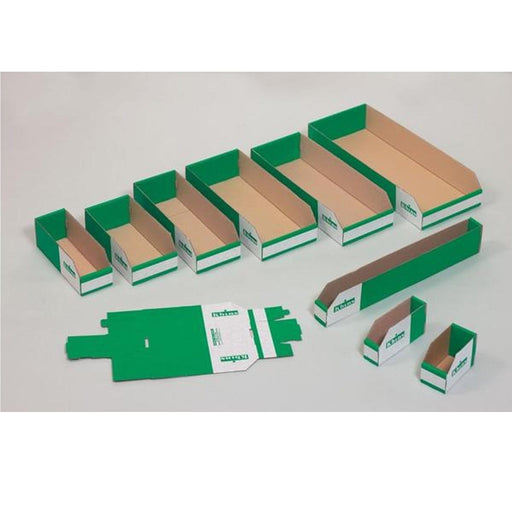 K Bins - Cardboard Parts Bins (pack 50), A- D150mm x W 50mm, Filstorage
