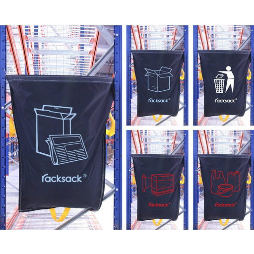 Racksack Waste Management (Pack of 5 or 10), Pack of 5 / Blank, Filstorage