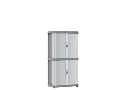 Rolling Space Modular2 Plastic Garage Cupboard Cabinet 1150mm H x 590mm W x 360mm D, Rolling Space Cab 2, Filstorage